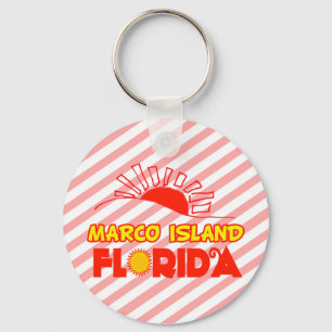 Marco Island, Florida Key Ring