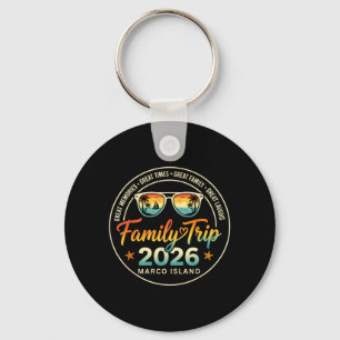 Marco Island Weekend 2026 Family Trip 2026 Summer Key Ring