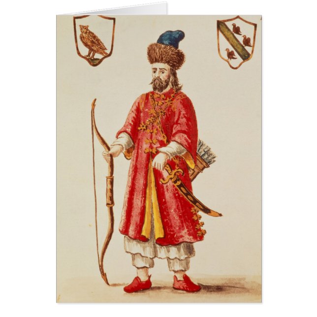 Marco Polo  dressed in Tartar costume (Front)
