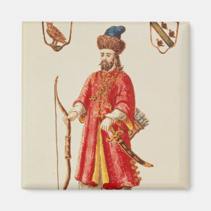 Marco Polo  dressed in Tartar costume Magnet
