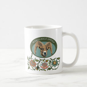 marco polo sheep coffee mug