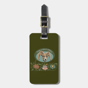 marco polo sheep luggage tag