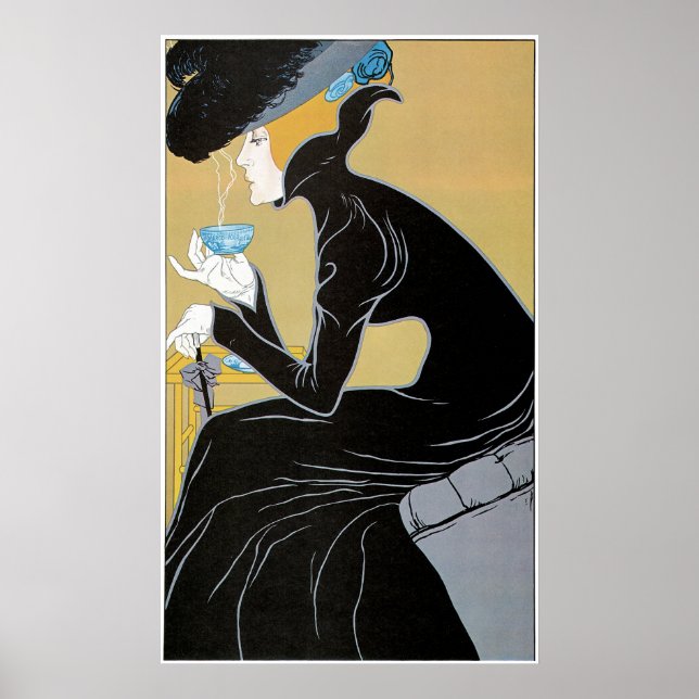 Marco Polo Tea - French Art Poster (Front)