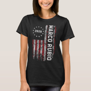 Marco Rubio 2028 President 48 Election Campaign Us T-Shirt