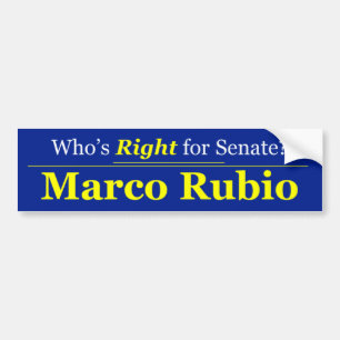 Marco Rubio Bumper Sticker