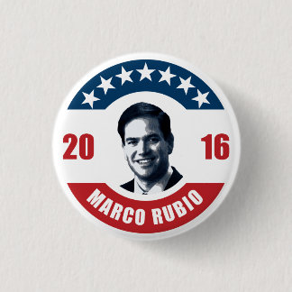 Marco Rubio for president 2016 3 Cm Round Badge