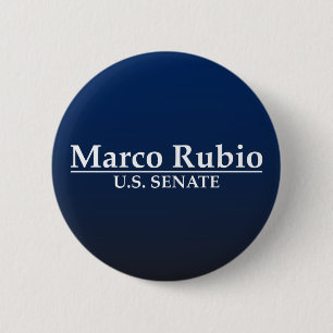 Marco Rubio for U.S. Senate 6 Cm Round Badge