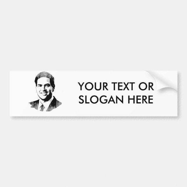 MARCO RUBIO -.png Bumper Sticker (Front)