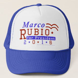 Marco Rubio President 2016 Election Republican Trucker Hat