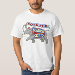 Marco Rubio President 2016 Republican Elephant T-Shirt