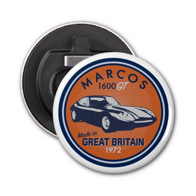 Marcos 1600 GT Bottle Opener (Front)