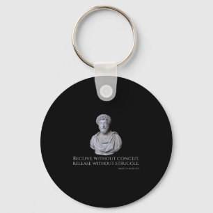 Marcus Aurelius - Ancient Rome Stoic Philosophy Qu Key Ring
