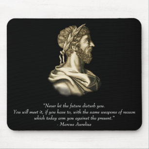 Marcus Aurelius Quote Mouse Mat