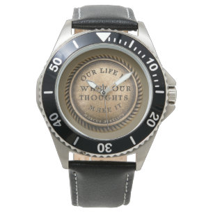 Marcus Aurelius Quote Our Life is what our .... Watch