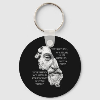 Marcus Aurelius Stoic Philosophy Novel Philosopher Key Ring
