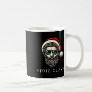 Marcus Aurelius Stoic Santa Claus Stoicism Funny C Coffee Mug