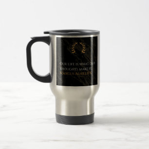 Marcus Aurelius's Truth: Shaping Life Travel Mug