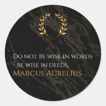 Marcus Aurelius's Wisdom: Actions Speak Loud