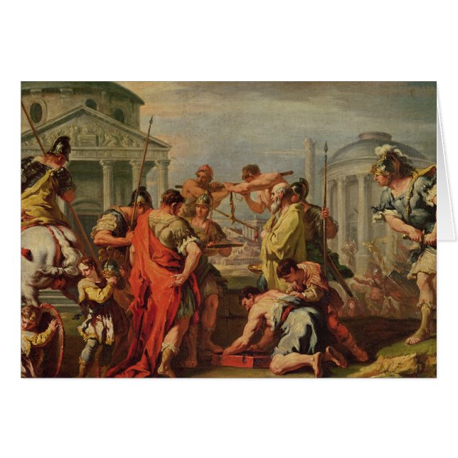 Marcus Furius Camillus  and Brennus (Front Horizontal)