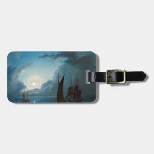 Marcus Larson hav-i-mansken-1848.water boat nature Luggage Tag