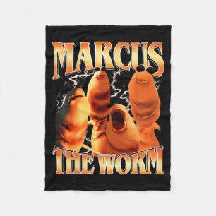 Marcus The Worm Bootleg For Men Women Meme Fan Fleece Blanket