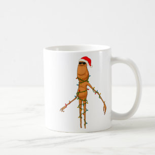 Marcus The Worm, Funny Christmas Lights Coffee Mug