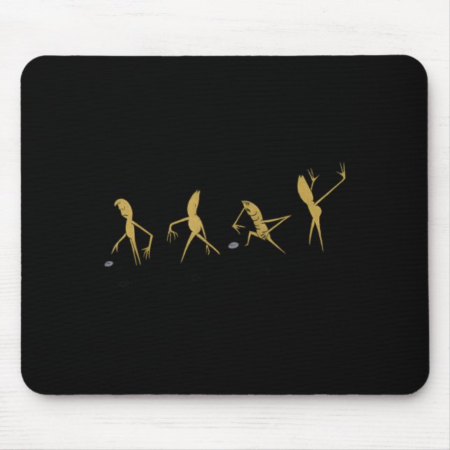 Marcus The Worm I Don't Like This Rock It's Ing Me Mouse Mat (Front)