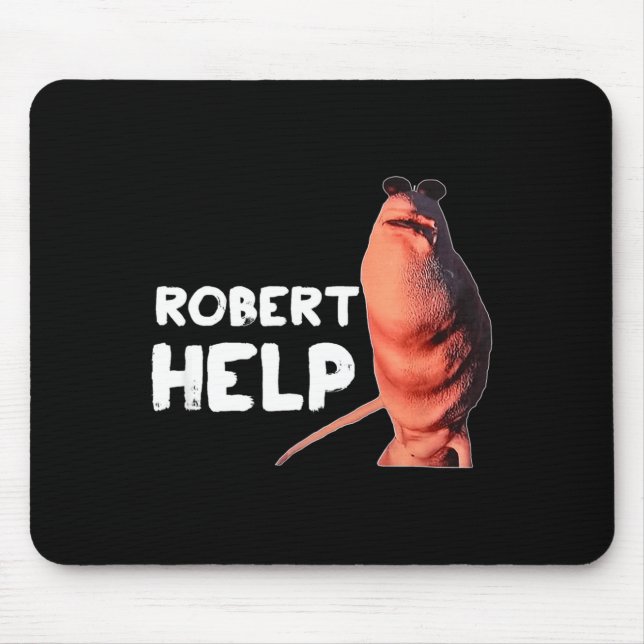 Marcus The Worm Meme Funny Graphics Vrchat Robert  Mouse Mat (Front)