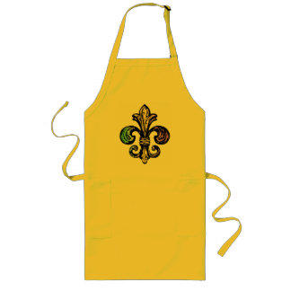 Mardi Fleur de Gras Long Apron