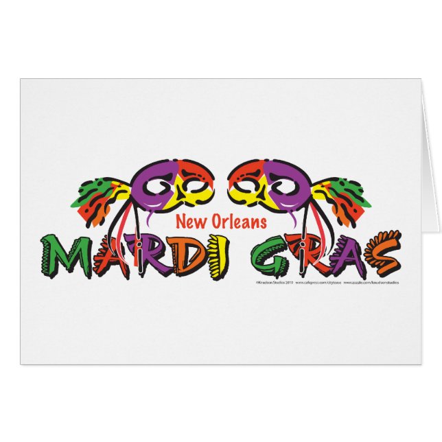 MARDI-GRAS (Front Horizontal)