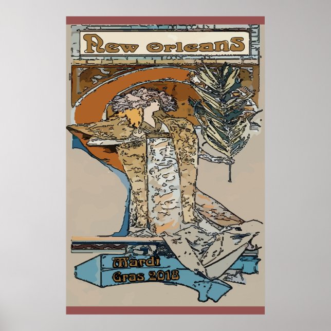 Mardi Gras 2018 Poster (Front)