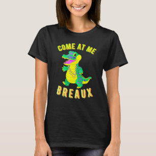 Mardi Gras 2022 Cute Alligator Beads T-Shirt