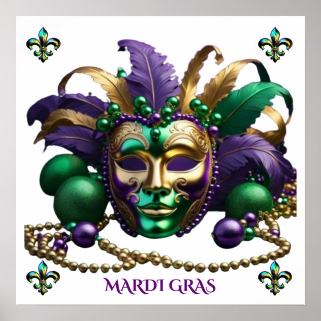 Mardi Gras 2024 Poster (Front)