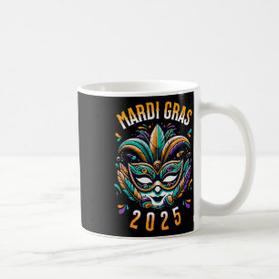 Mardi Gras 2025 Carnaval New Orleans Mardi Gras Fa Coffee Mug