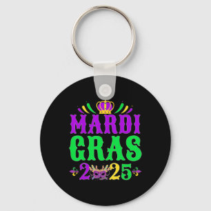 Mardi Gras 2025 Jester Costume Mardi Gras Family C Key Ring