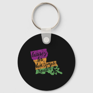Mardi Gras 2025 Laissez Les Bon Temps Rouler New O Key Ring