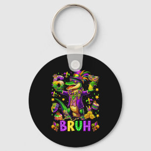 Mardi Gras 67 Alligator Mardigator Six Seven Funny Key Ring
