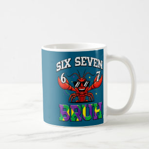 Mardi Gras 67 Bruh Crawfish Six Seven 6 7 Boys Kid Coffee Mug