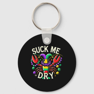Mardi Gras Adult Humour Crawfish Inappropriate Mar Key Ring