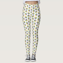 Mardi Gras- All of the King Cakes Leggings