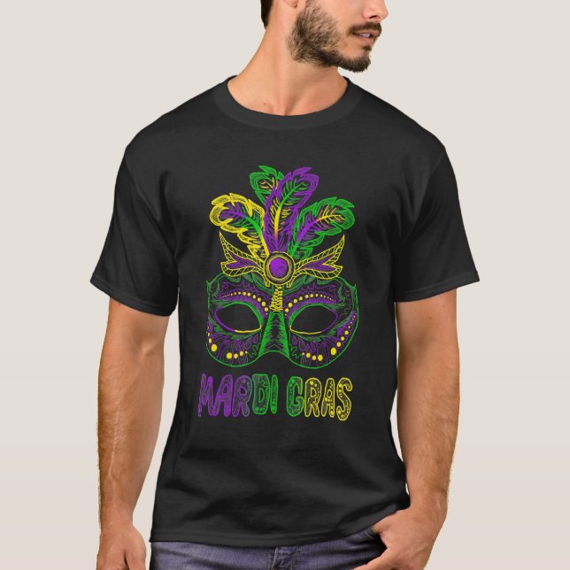 Mardi Gras Apparel For Men Women And Kids T-Shirt (Front)