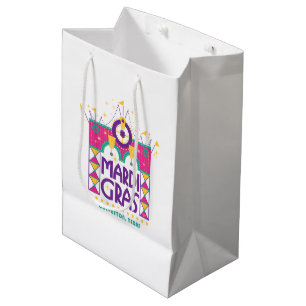 Mardi Gras Arch, Galveston, Texas Medium Gift Bag