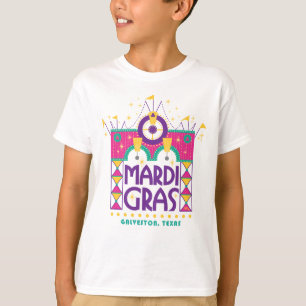Mardi Gras Arch, Galveston, Texas T-Shirt