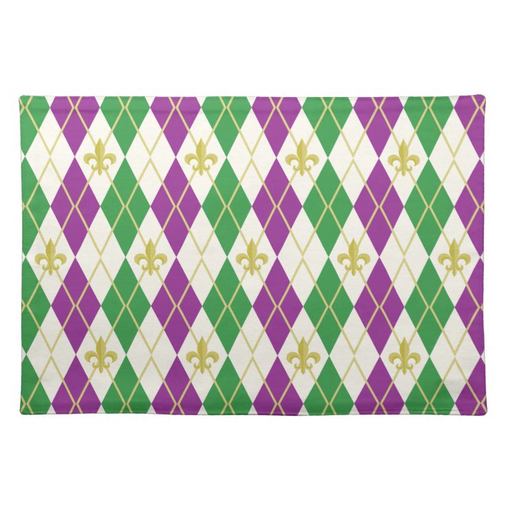 mardi gras mat