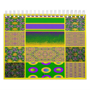 Mardi Gras Art Calendar