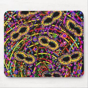 Mardi Gras Art Mouse Mat