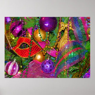 mardi gras art print