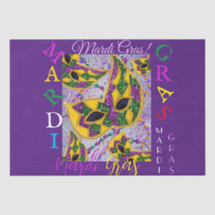 MARDI GRAS ART     TISSUE PAPER