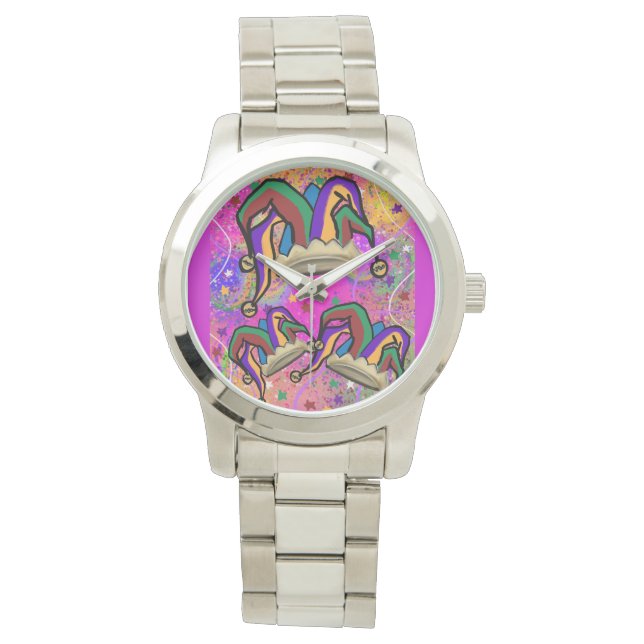 MARDI GRAS ART     WATCH (Front)