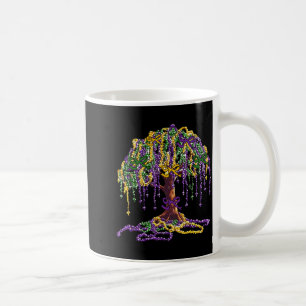 Mardi Gras Bead Tree Carnival New Orleans Women Me Coffee Mug